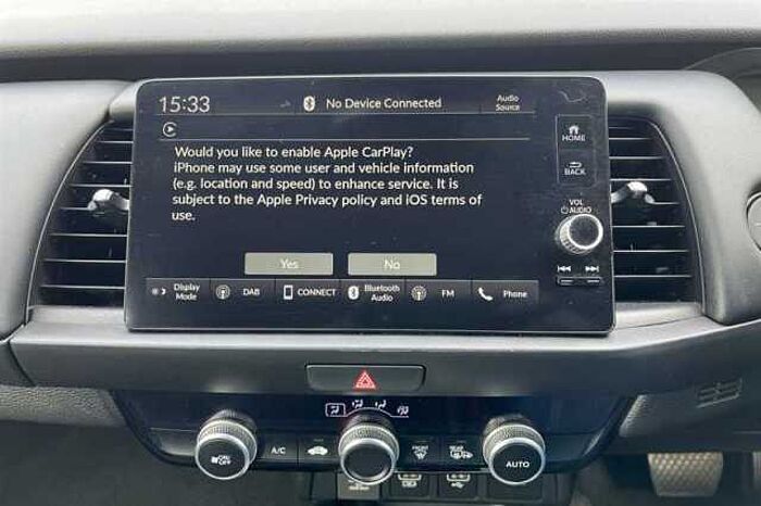 Honda Jazz Hybrid 1.5 I-MMD HYBRID SR 5DR ECVT 